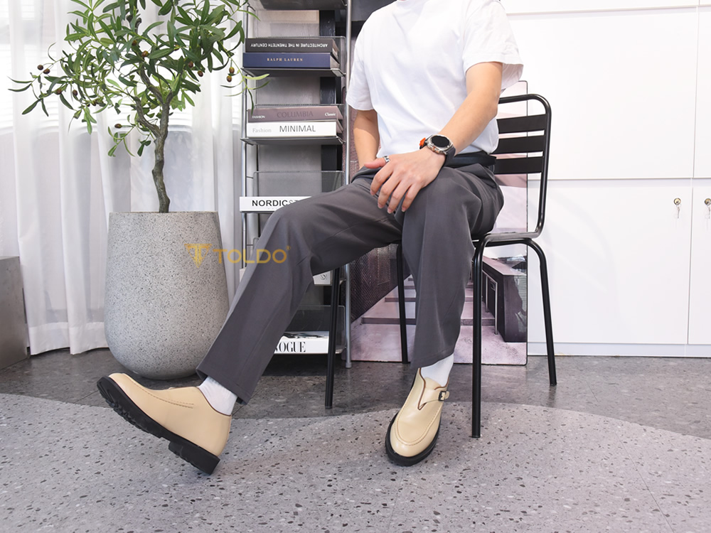 Giày nam tăng 7cm đế eva siêu nhẹ 4